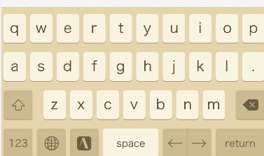 iPhone ATOK 英字入力